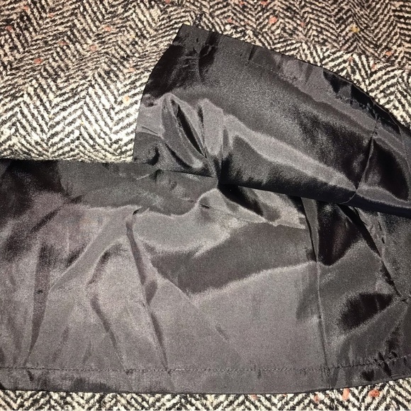 Loft Wool Blend Y2K Button Front Tweed Dark Academia Mini Skirt Woman’s Size 14 - Picture 6 of 7